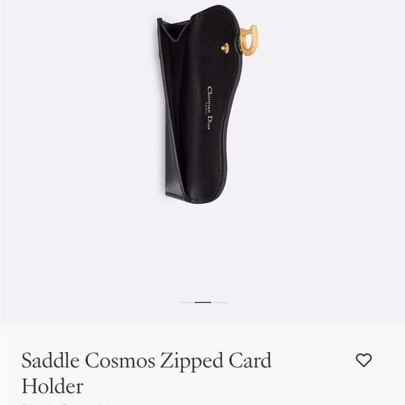 Dior saddle cosmos zipped cardholder BNWT - Picture 4 of 11